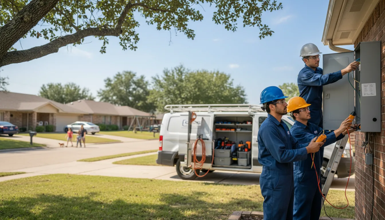 Certified electrician providing emergency electrical services in Arkadelphia, AR